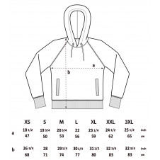 W&W / MIKINA / BILA / UNISEX